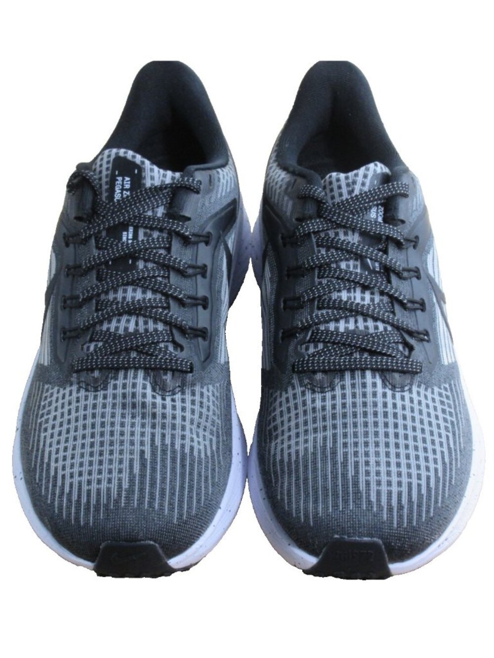 Women's Nike Air Zoom Pegasus 39 Running Shoes Black Smoke Grey White Size 7.5 - Picture 3 of 7